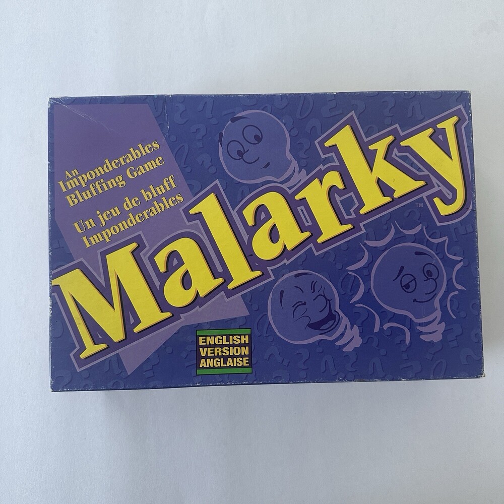 MALARKY An Imponderables Bluffing Card Game -Patch Products English Version READ
